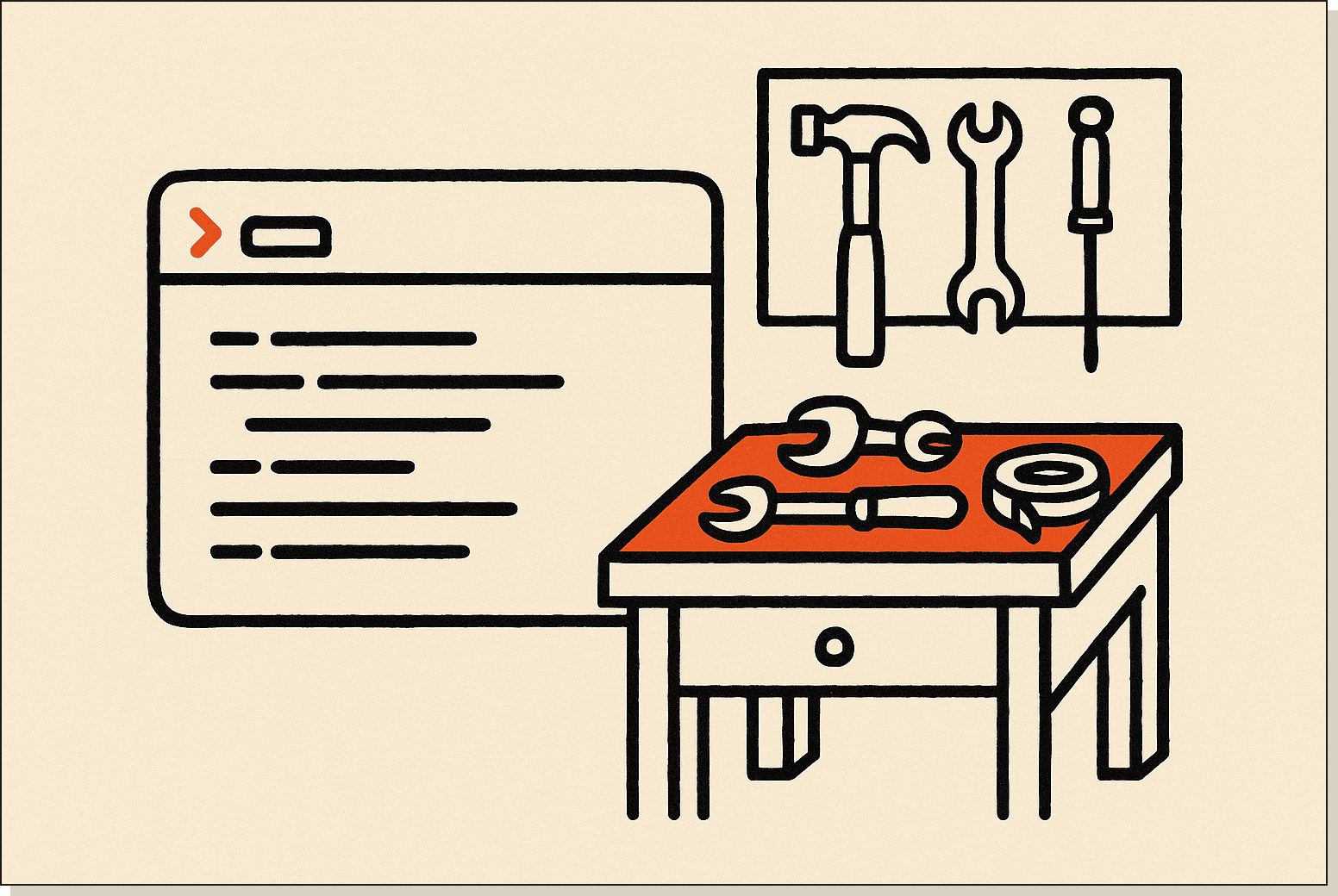 Editorial illustration for civil engineers and engineering firm owners